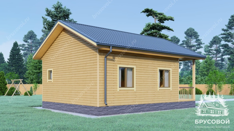 Третий вид проект БРУСОВОЙ №-99