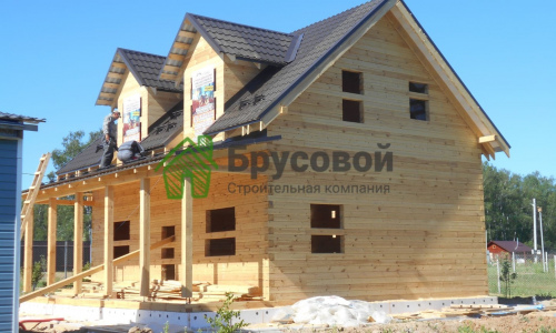 Свой уютный дом построенный в компании Брусовой.