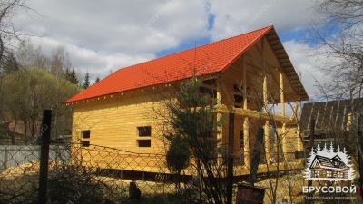 Дом 10х10 из профилированного бруса 150х200 мм